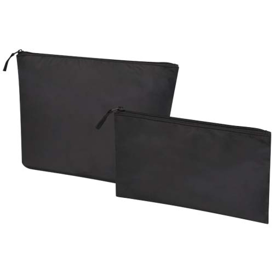 Set di beauty case in materiale riciclato certificato GRS Swift - Gadget.it - 