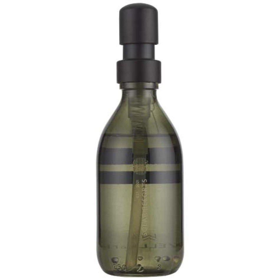 Set di dispenser di sapone per le mani da 200 ml e candela profumata da 150 g con fragranza ambra scura Wellmark Discovery - Gadget.it - 