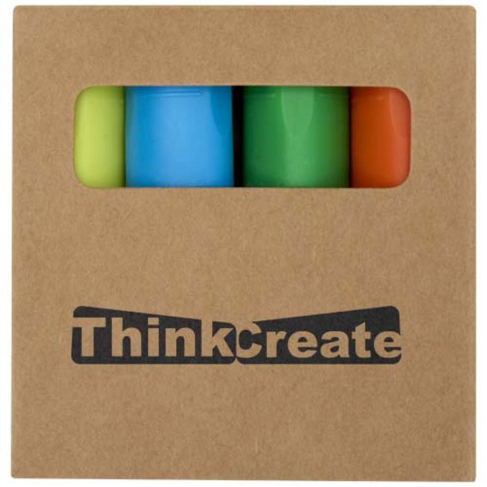 Set di evidenziatori in plastica riciclata Mini - Gadget.it - 