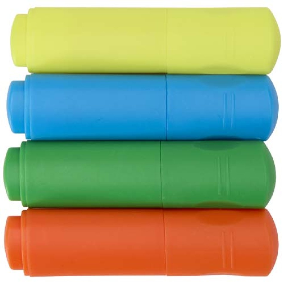 Set di evidenziatori in plastica riciclata Mini - Gadget.it - 