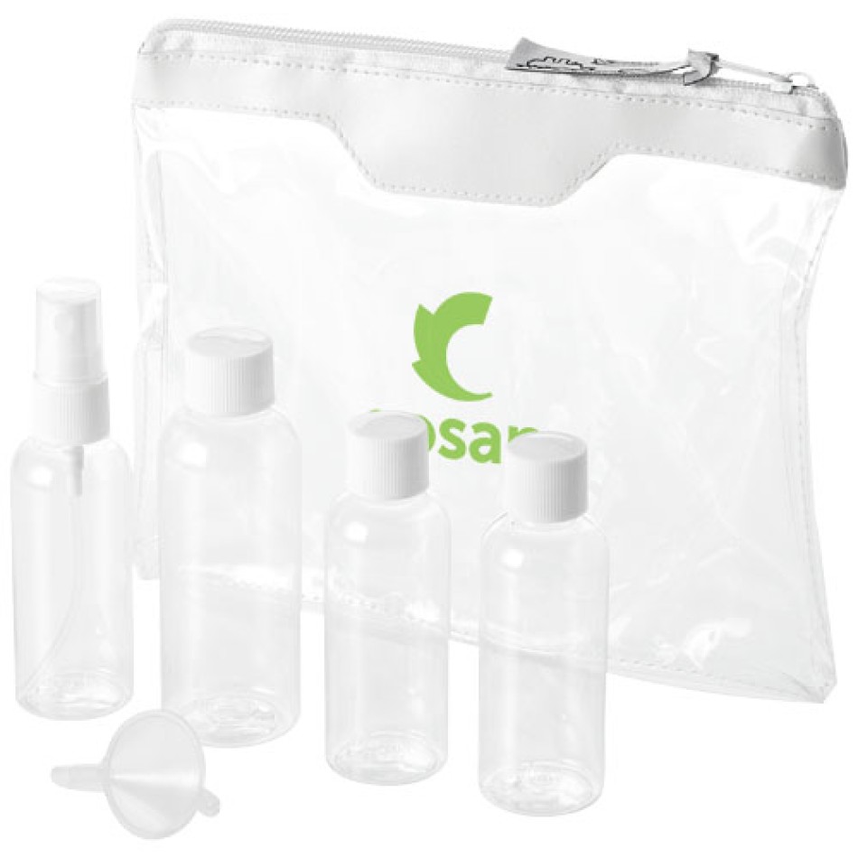 Set di flaconi da viaggio Munich approvato dalle compagnie aeree - Gadget.it - 