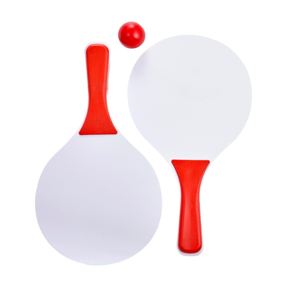 Gioco racchette da spiaggia in legno Eliza - Gadget.it - 