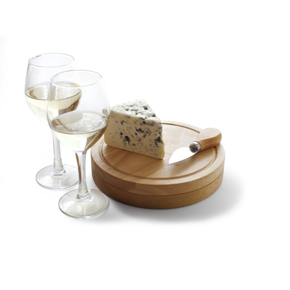 Set formaggio personalizzato con tagliere in legno e accessori - Gadget.it - 