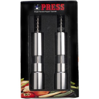 Set macinino Sale & Pepe in acciaio inox Annalena - Gadget.it - 