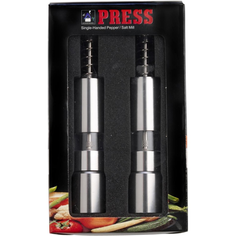 Set macinino Sale & Pepe in acciaio inox Annalena - Gadget.it - 