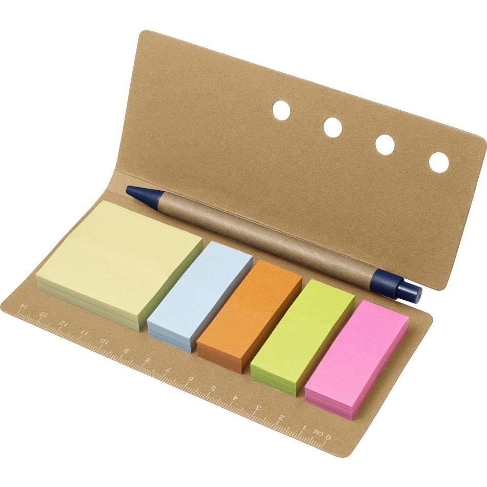 Set memo con righello - RIVA - Gadget.it - 