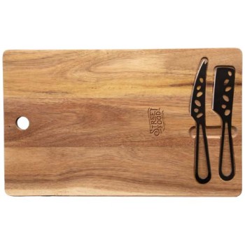 Set per formaggi con coltelli e tagliere SCX.design K06 - Gadget.it - 