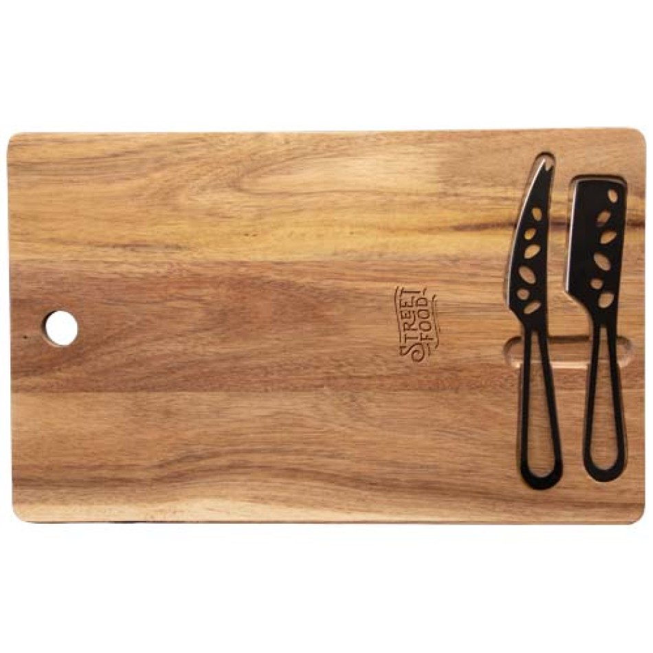 Set per formaggi con coltelli e tagliere SCX.design K06 - Gadget.it - 