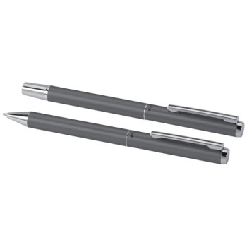 Set penne in alluminio riciclato refill nero - LUCETTO - Gadget.it - 