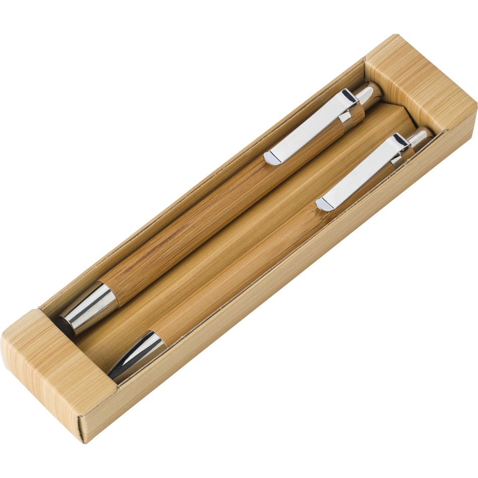 Set scrittura in bamboo - DARLENE - Gadget.it - 