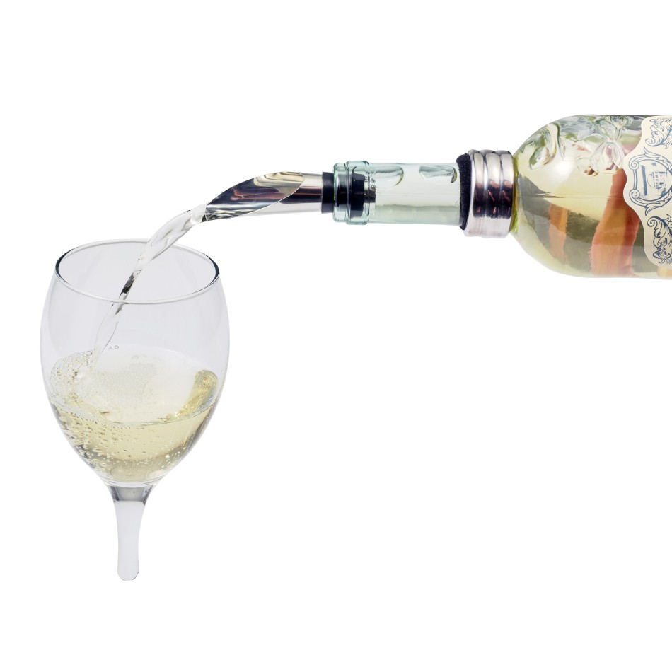 Set vino in bamboo ed acciaio inox - GARETH - Gadget.it - 