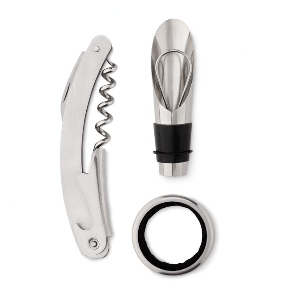 Set vino in box di bottiglia - Settie - Gadget.it - 