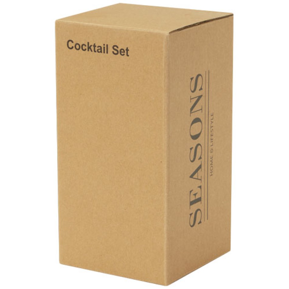 Shaker per cocktail in acciaio inossidabile riciclato Gaudie - Gadget.it - 