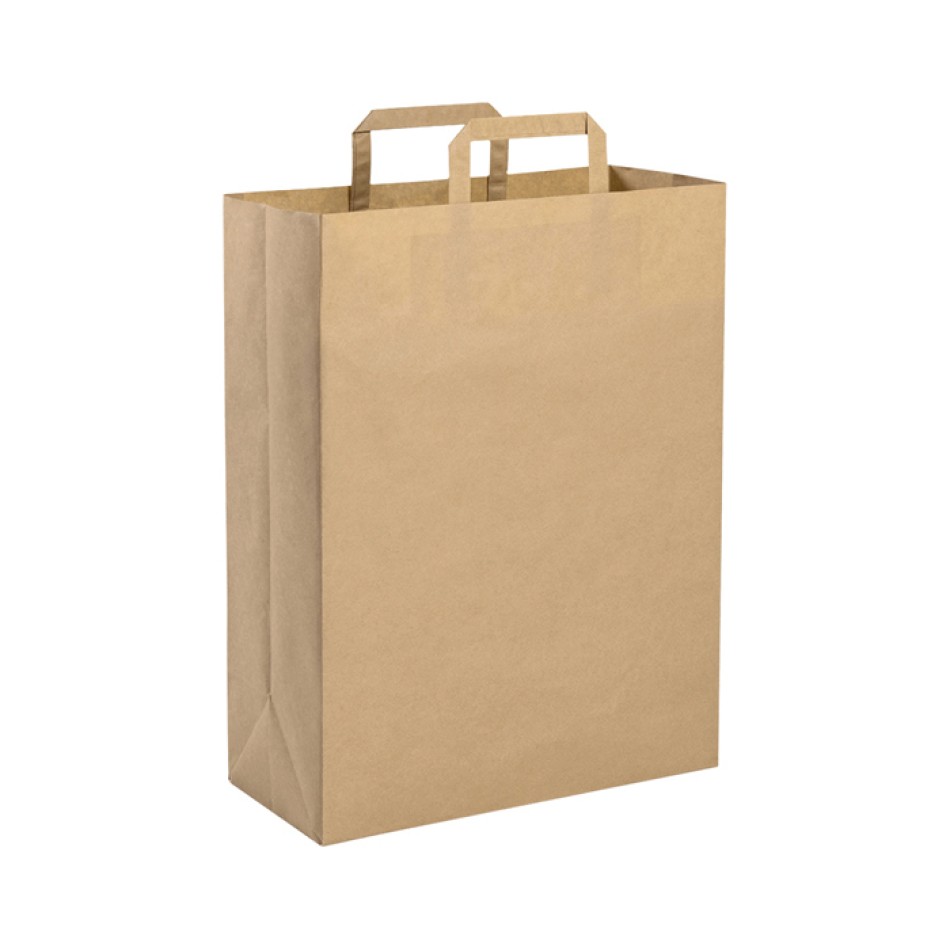 Borsa in carta riciclata 26X39X14 cm - SHOPPER - Gadget.it - 