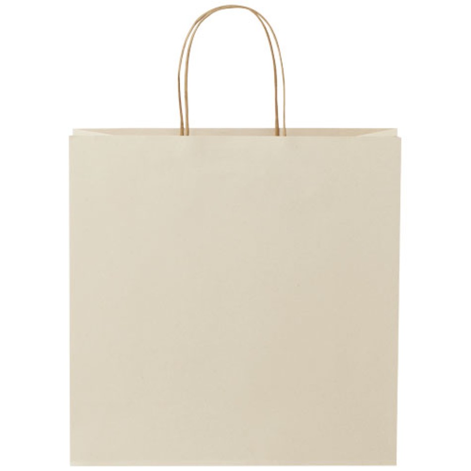 Shopper in carta con manici intrecciati 31x12x31 cm - XL - Gadget.it - 