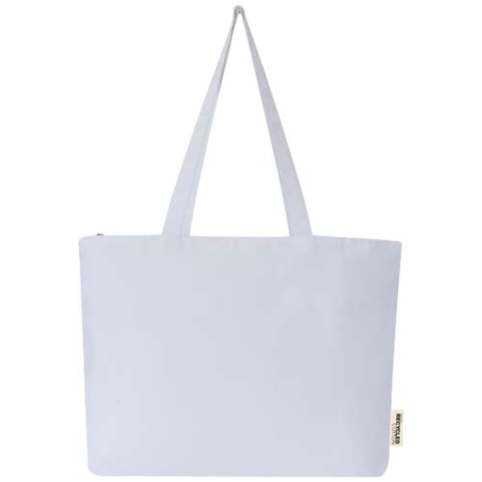 Shopper in cotone con zip 47x11x30 cm - NINGBO 15L - Gadget.it - 