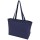 Shopper in cotone con zip 47x11x30 cm - NINGBO 15L