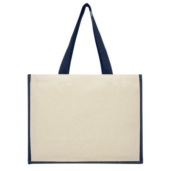 Shopper in juta e canvas 42x19x32 cm - VARAI 23L - Gadget.it - 