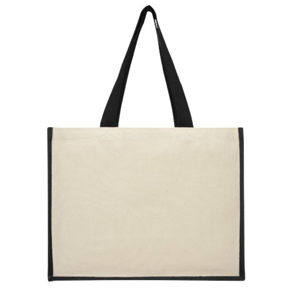 Shopper in juta e canvas 42x19x32 cm - VARAI 23L - Gadget.it - 
