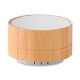 Speaker Wireless in Bamboo con Luce LED - Gadget.it - 