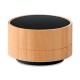 Speaker Wireless in Bamboo con Luce LED - Gadget.it - 