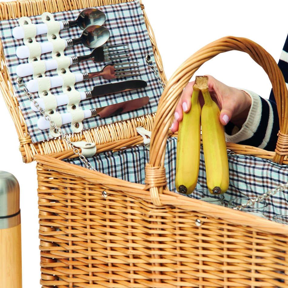 STANLEY PARK - Cestino da picnic in vimini - Gadget.it - 