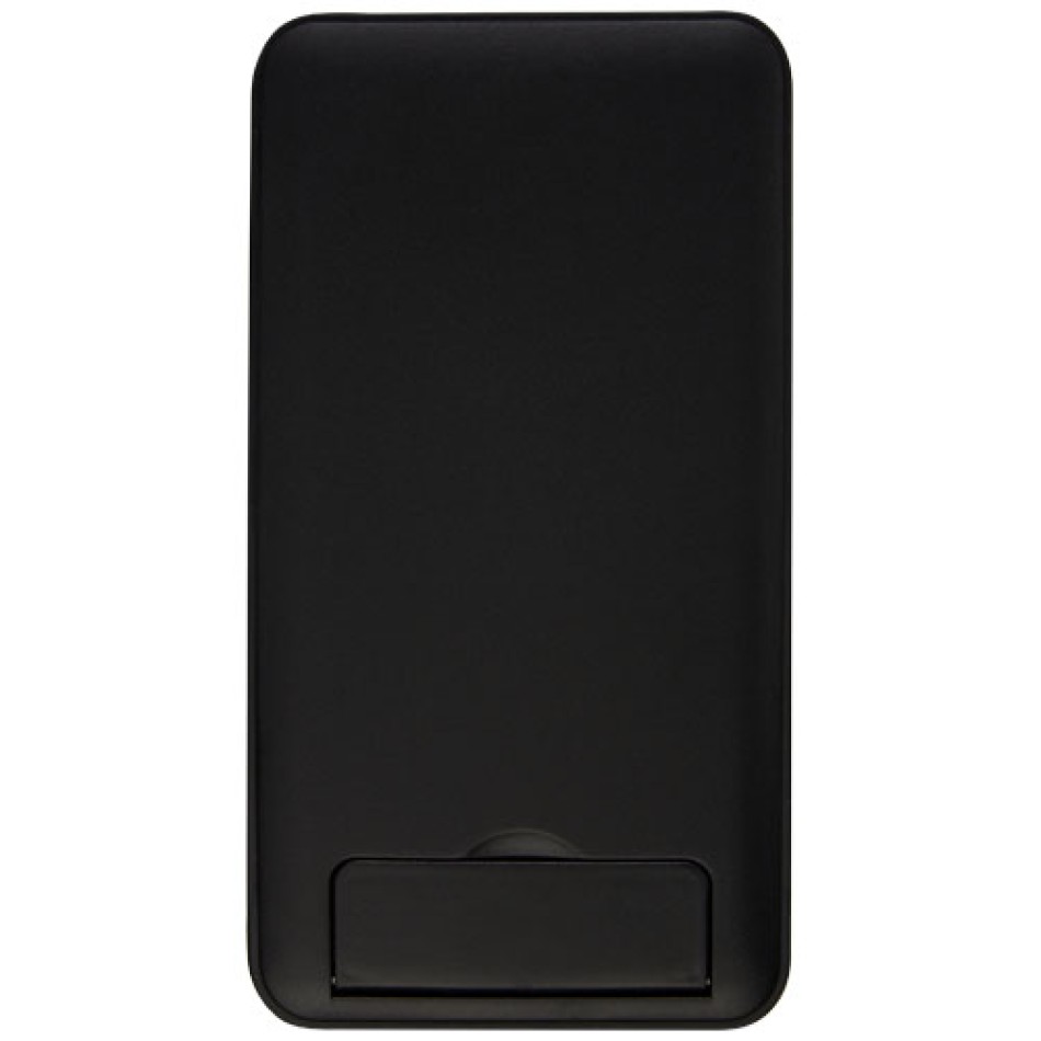 Stazione di ricarica in plastica riciclata da 10 W con supporto per telefono Loop - Gadget.it - 