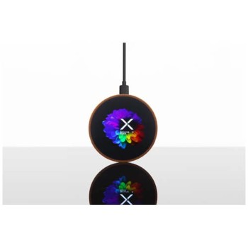 Stazione di ricarica wireless in legno SCX.design W13 da 10 W - Gadget.it - 