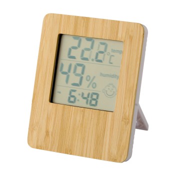 Stazione meteorologica in bamboo e ABS - PIPER - Gadget.it - 