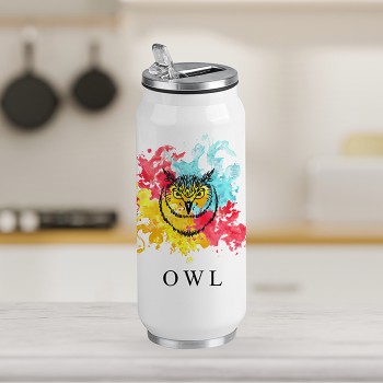 Borraccia Termica Lattina Acciaio Inox 330 ml | Bevande Calde o Fredde H24 - Gadget.it - 