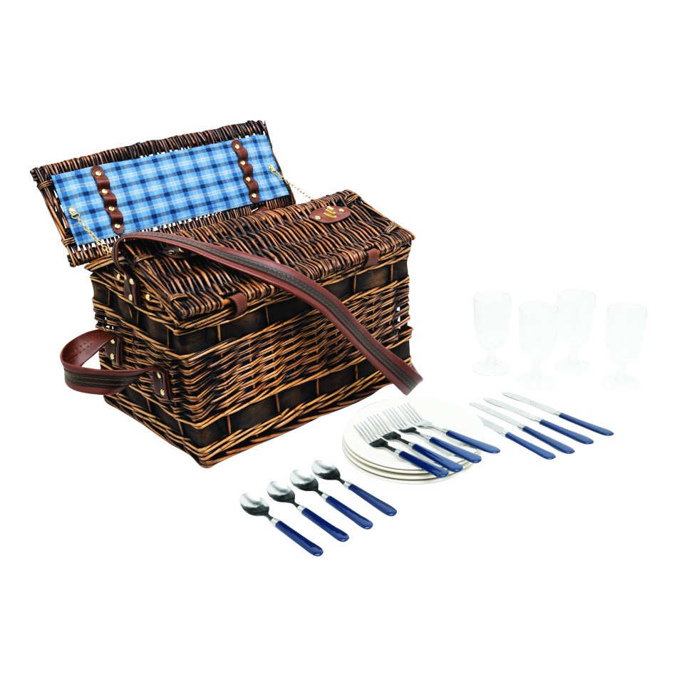 SUMMERTIME - Cesto di vimini per pic-nic - Gadget.it - 