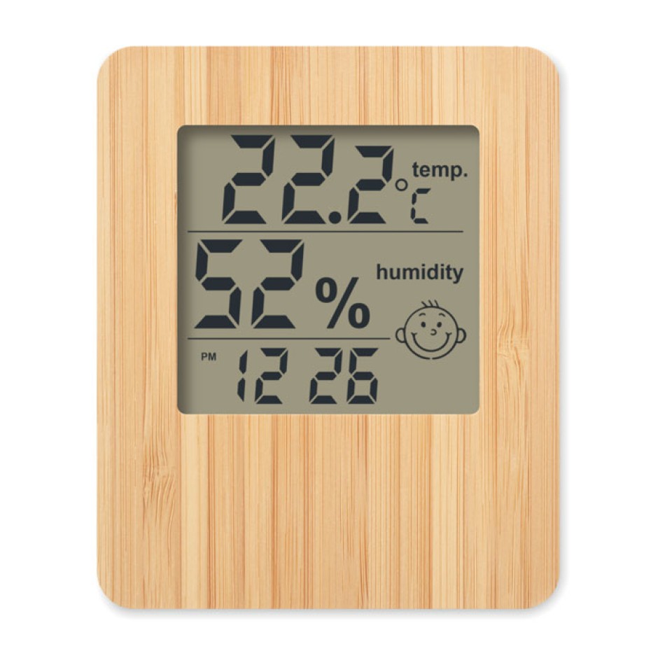 Stazione meteo in bamboo - SUNCITY  - Gadget.it - 