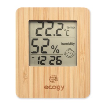 Stazione meteo in bamboo - SUNCITY  - Gadget.it - 