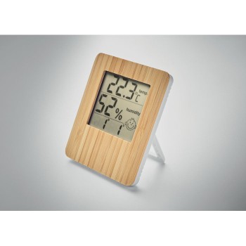 Stazione meteo in bamboo - SUNCITY  - Gadget.it - 