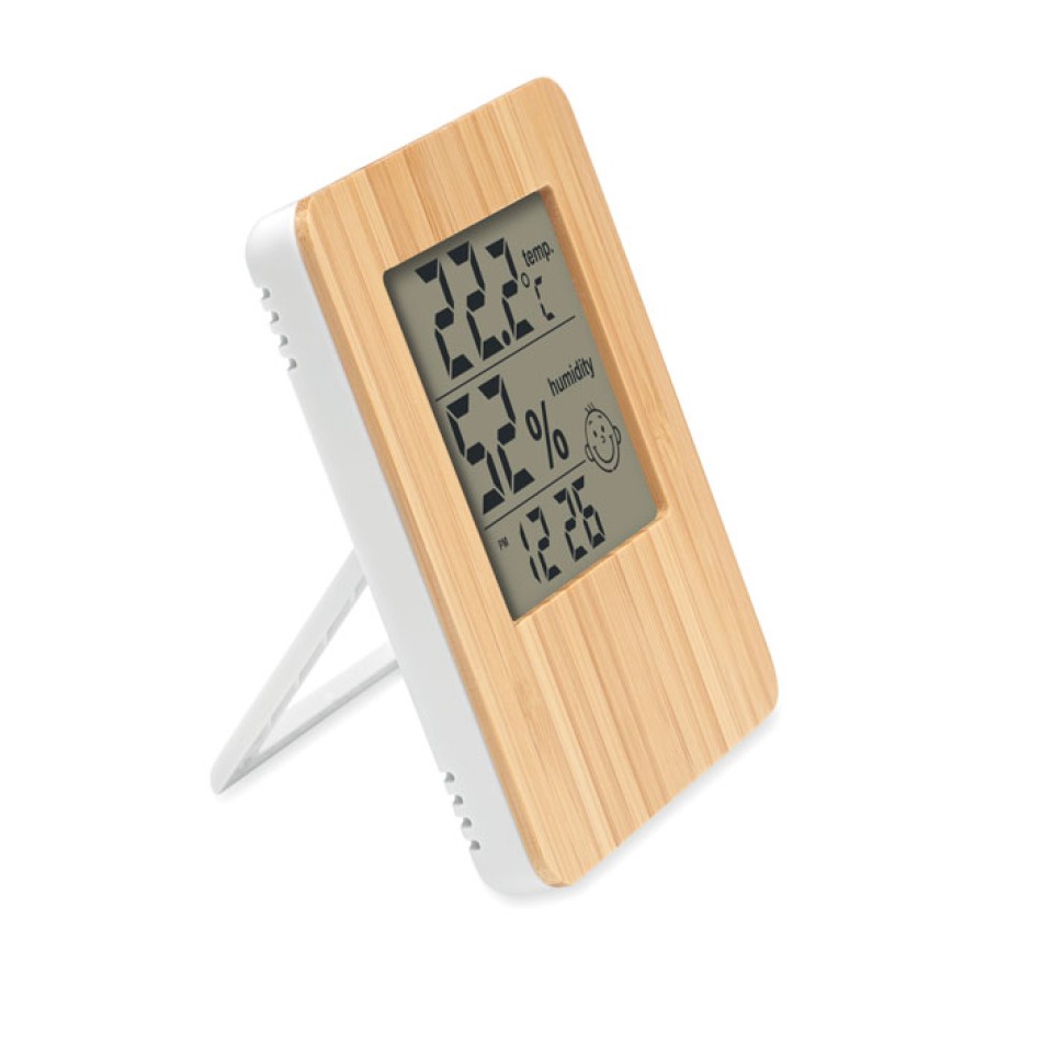 Stazione meteo in bamboo - SUNCITY  - Gadget.it - 
