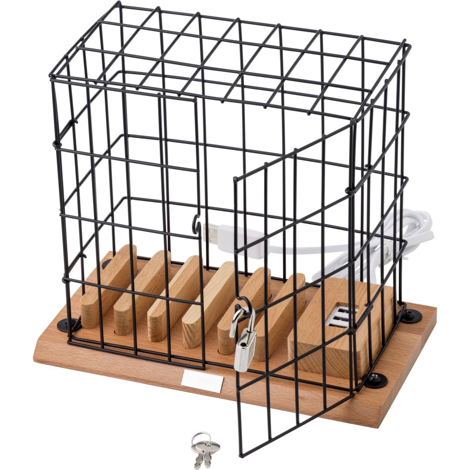 Supporto smartphone legno e alluminio - ADAM - Gadget.it - 