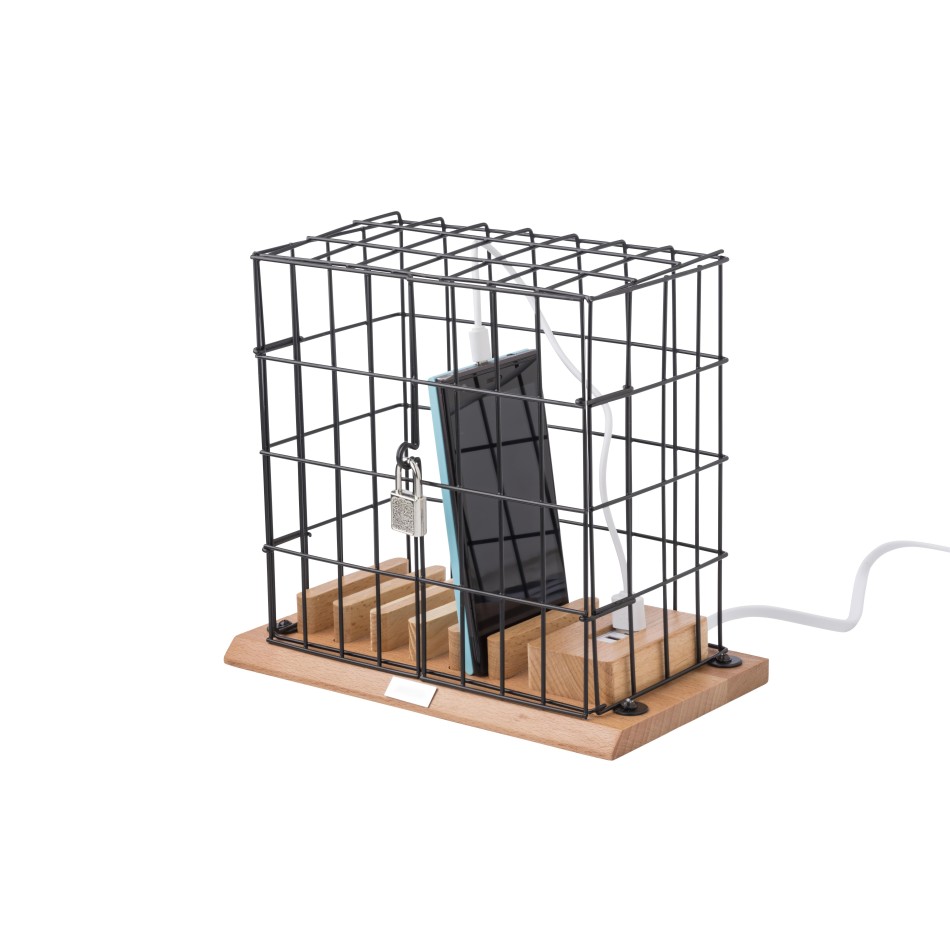 Supporto smartphone legno e alluminio - ADAM - Gadget.it - 