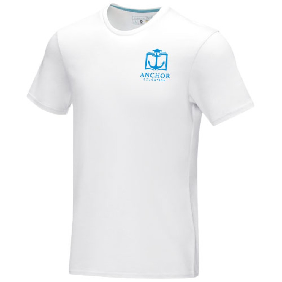 T-shirt Azurite a manica corta da uomo in tessuto organico - Gadget.it - 