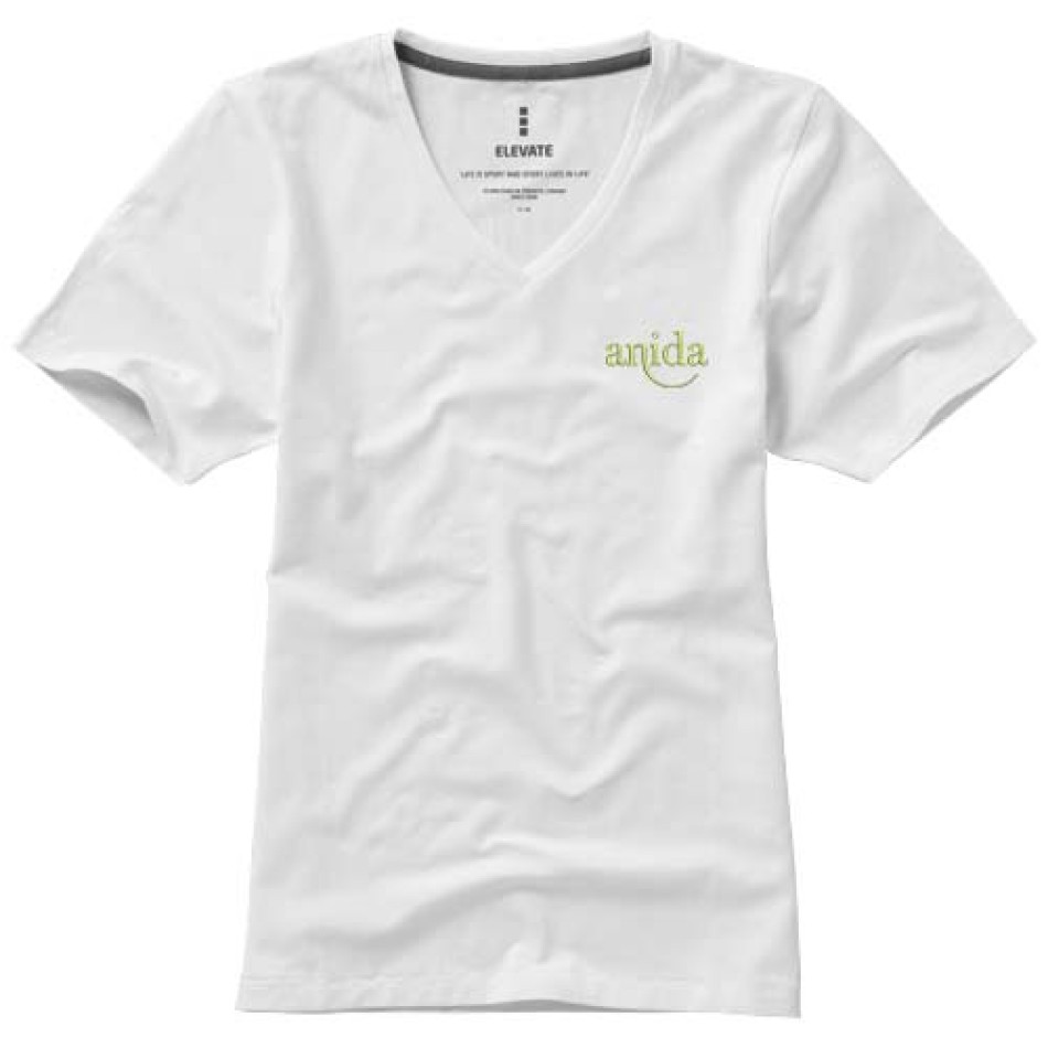 T-shirt Kawartha in tessuto organico a manica corta da donna - Gadget.it - 