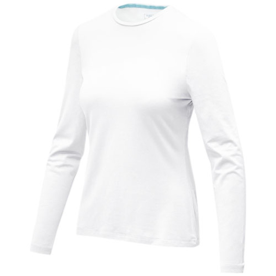 T-shirt Ponoka in tessuto organico a manica lunga da donna - Gadget.it - 