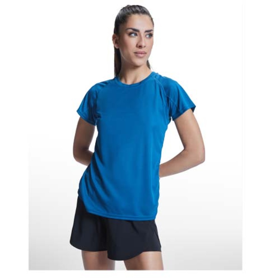 T-shirt sportiva a maniche corte da donna Bahrain - Gadget.it - 