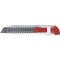 Cutter in ABS trasparente con arresto di sicurezza - Khia