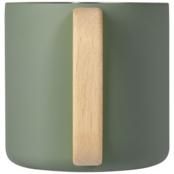 Tazza in acciaio inossidabile riciclato certificato RCS da 360 ml con isolamento sottovuoto in rame Bjorn - Gadget.it - 