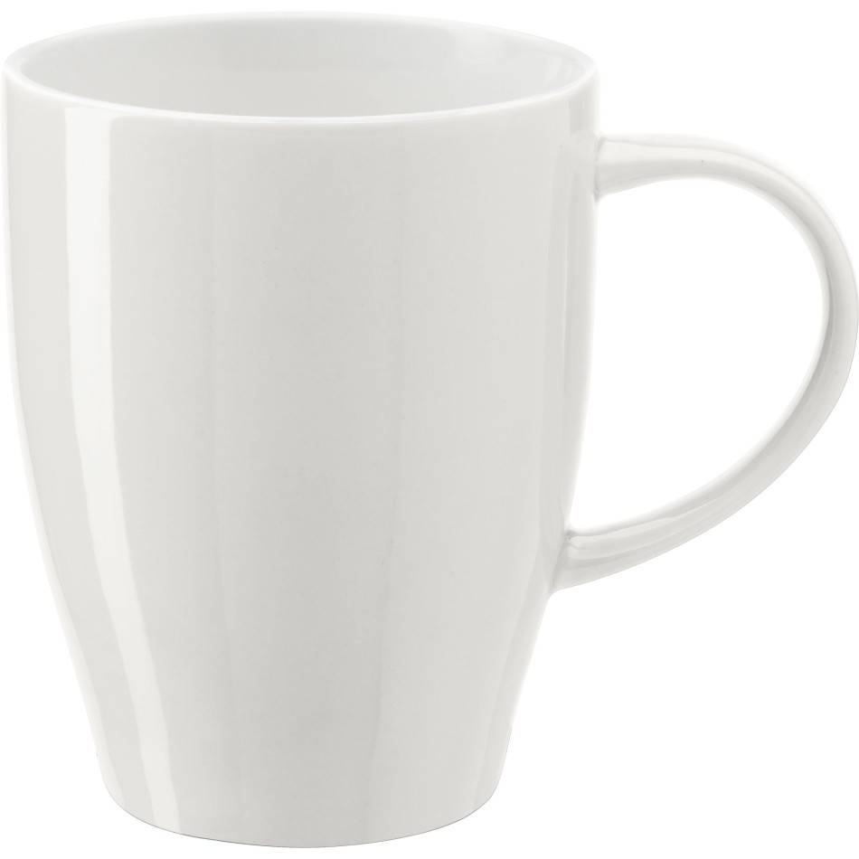 Tazza in porcellana bicolore 350 ml con confezione regalo - Paula - Gadget.it - 