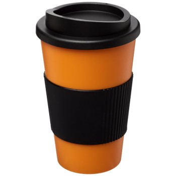 Tazza termica Americano® da 350 ml con grip - Gadget.it - 