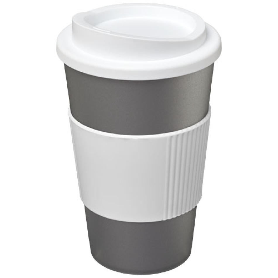 Tazza termica Americano® da 350 ml con grip - Gadget.it - 