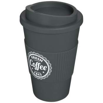 Tazza termica Americano® da 350 ml con grip - Gadget.it - 