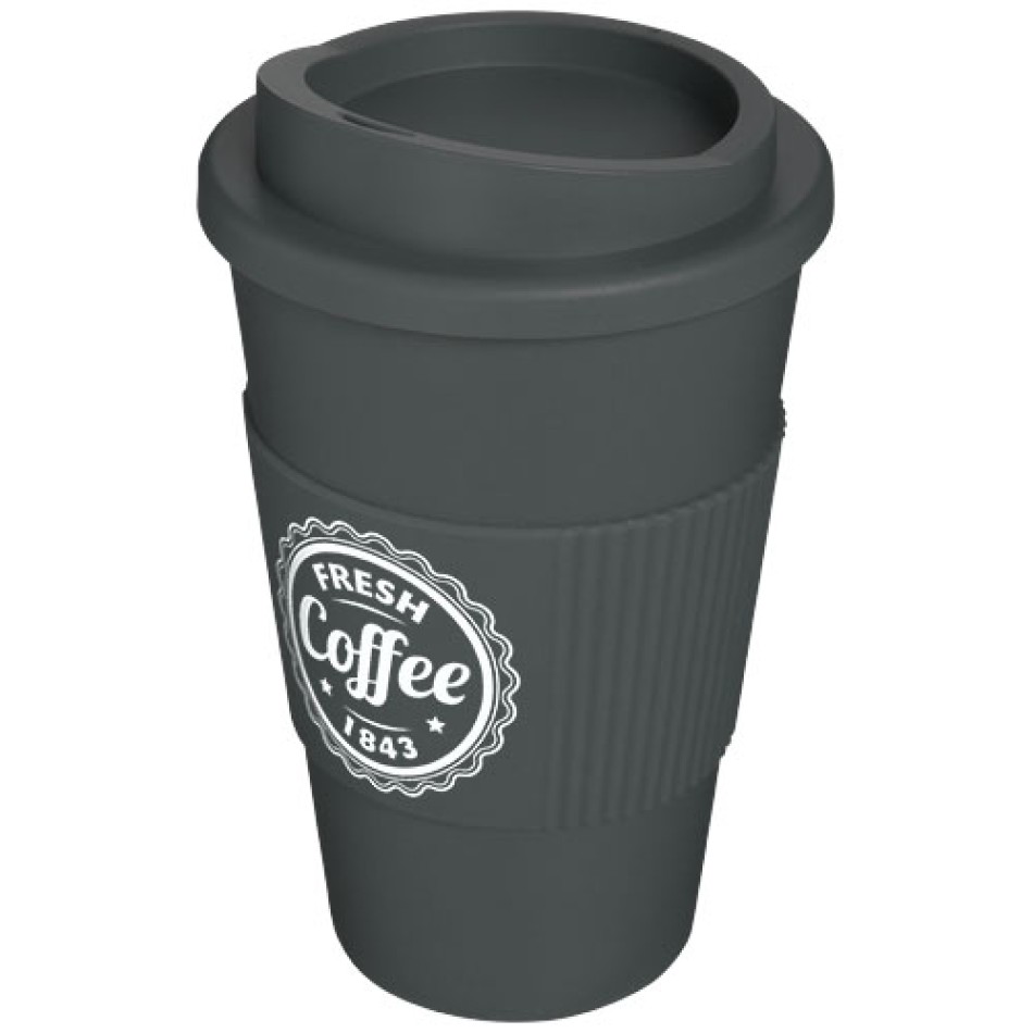Tazza termica Americano® da 350 ml con grip - Gadget.it - 