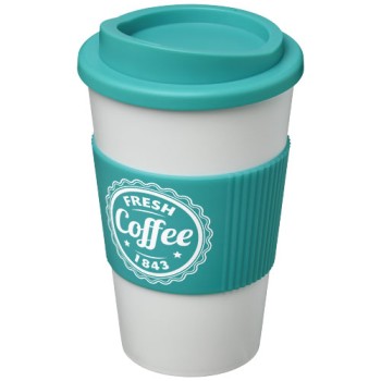 Tazza termica Americano® da 350 ml con grip - Gadget.it - 