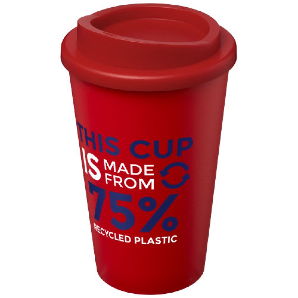 Tazza termica Americano® Eco da 350 ml in plastica riciclata - Gadget.it - 
